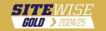 SiteWise Gold 2024/25 accreditation held by Builders Rodney.