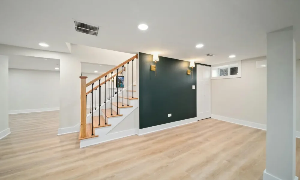 Beautifully completed home renovations by Builders Rodney featuring a modern interior